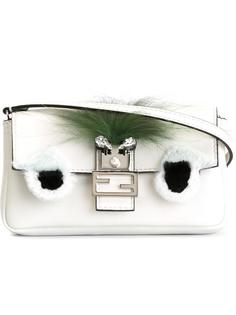 микро сумка через плечо Baguette Bag Bugs Fendi