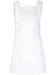 джинсовое платье с ажурной панелью Thakoon