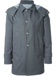 пальто с капюшоном  Moncler Gamme Bleu
