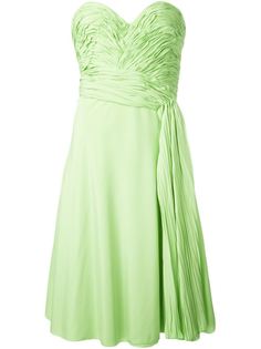 платье с присборенной отделкой Ermanno Scervino