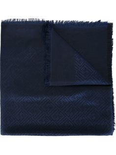 шарф с жаккардовым узором логотипа Fendi