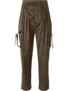 брюки с завышенной посадкой Balmain