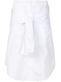 юбка А-силуэта с завязками T By Alexander Wang