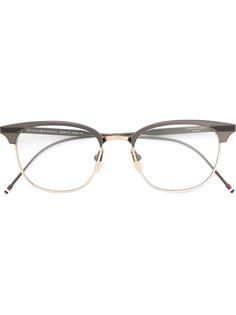 очки в круглой оправе Thom Browne Eyewear