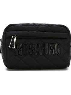 стеганая косметичка Moschino