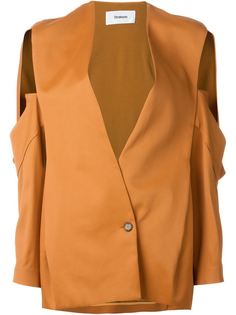 пиджак с вырезами на рукавах Chalayan