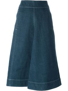 джинсовая юбка с карманом  Lemaire