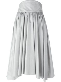 плиссированная юбка А-образного силуэта Olympia Le-Tan