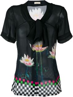 блузка с цветочным принтом Wunderkind