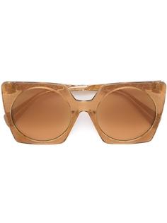 солнцезащитные очки в квадратной опарве Yohji Yamamoto