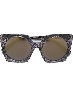 солнцезащитные очки с квадратной оправой Yohji Yamamoto