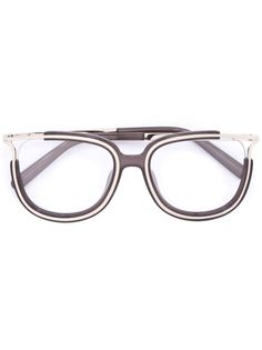 очки с металлической отделкой Chloé Eyewear