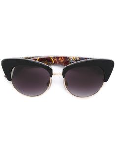 солнцезащитные очки с принтом на дужках Dolce & Gabbana Eyewear