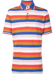 полосатая футболка-поло Vivienne Westwood Man