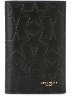 визитница с тисненым узором звезд Givenchy