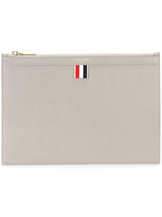 плоский клатч на молнии Thom Browne