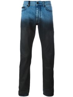 джинсы кроя слим с градиентным эффектом  Marcelo Burlon County Of Milan