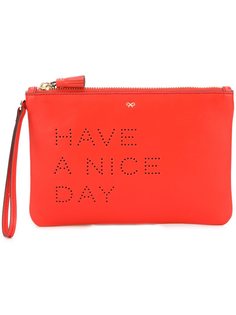 клатч Have A Nice Day Anya Hindmarch