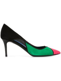 туфли колор-блок  Salvatore Ferragamo