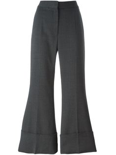 укороченные расклешенные брюки  Stella McCartney