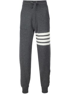 спортивные брюки с контрастными полосками Thom Browne