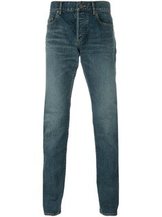 джинсы прямого кроя Saint Laurent