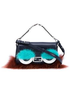 микро сумка через плечо Baguette Fendi