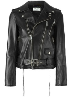 классическая байкерская куртка Saint Laurent