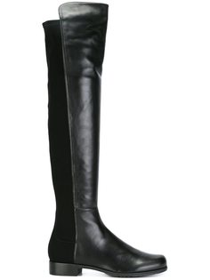ботфорты на низком каблуке Stuart Weitzman