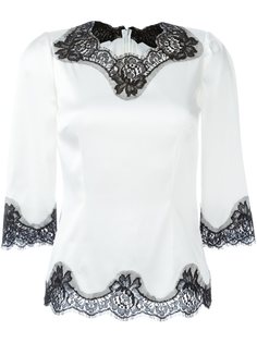 кружевная блузка  Dolce & Gabbana