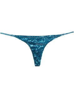 бархатные стринги Fleur Du Mal