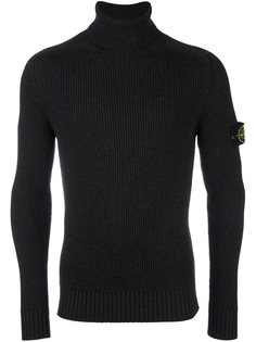 джемпер с отворотной горловиной Stone Island