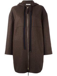 пальто с капюшоном Marni