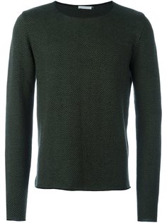 пуловер с узором-елочкой Société Anonyme