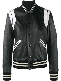 университетская куртка Saint Laurent