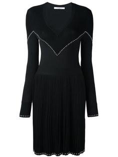 трикотажное платье с заклепками Givenchy