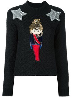 джемпер с нашивками Dolce & Gabbana