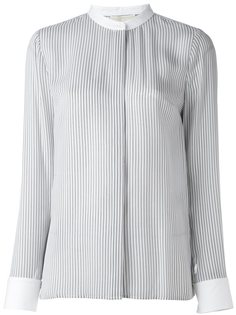 полосатая рубашка с воротником-стойкой Michael Michael Kors