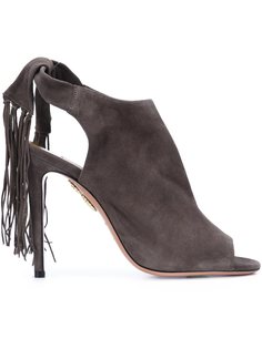 босоножки с бахромой Aquazzura