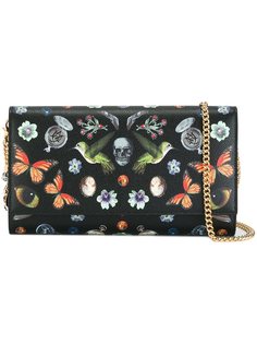 клатч с рисунком Obsession Alexander McQueen