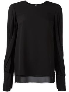 блузка с драпированными рукавами 3.1 Phillip Lim