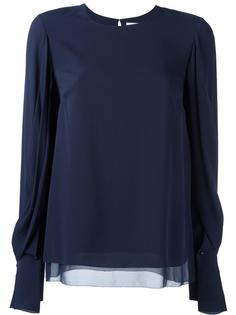 блузка с драпированными рукавами 3.1 Phillip Lim