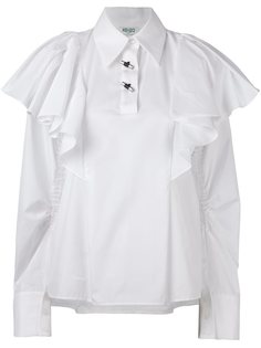 свободная блузка с оборками Kenzo