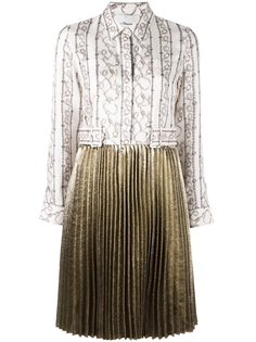 платье-рубашка с плиссированной юбкой 3.1 Phillip Lim
