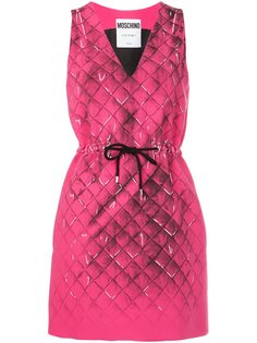 платье с V-образным вырезом Moschino