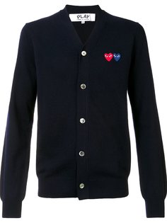 кардиган Double Heart  Comme Des Garçons Play