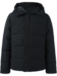 пуховое пальто с капюшоном Canada Goose