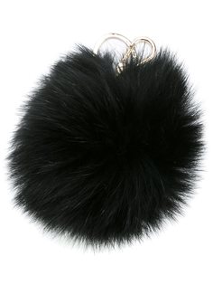 брелок с помпоном Furla
