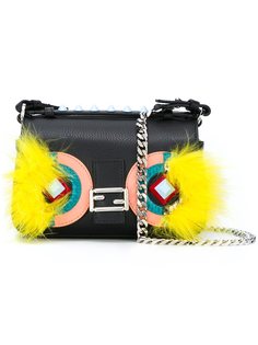 мини сумка через плечо Double Baguette Fendi