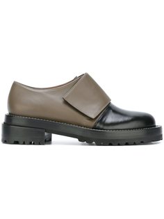 двухцветные лоферы Marni